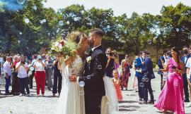 Fiori d'arancio a Tolentino: Alessandra e Francesco coronano il loro sogno d'amore