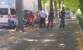Macerata, 30enne ubriaco tenta di fuggire dalla Polizia ma cade e si ferisce alla testa (FOTO)