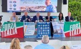 Elezioni, Tajani a Civitanova e Tolentino: "Stop armi per colpire la Russia"