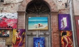 Tolentino Arte, in via Ozeri esposizioni a cielo aperto