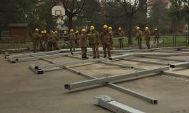 Anche a Chiesanuova una tensostruttura per la parrocchia dei SS. Vito e Patrizio
