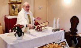 Pieve Torina: la celebrazione di Sant'Antonio si fa anche con la neve