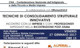 Ricostruzione, tecniche innovative: seminario gratuito di Cna il 27 gennaio a Camerino