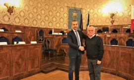 Vertici nazionali dell'Anci e dell'Upi accolti in Provincia da Pettinari