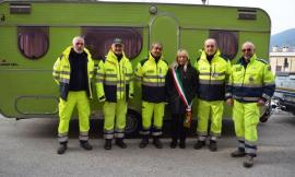 La Protezione civile di Torrazza Coste regala roulotte a San Severino