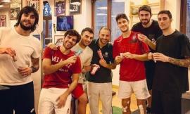 Federico Melchiorri prosegue il recupero con il "team crociato" di Villa Stuart