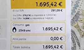 Montecosaro, bolletta choc ad un utente Eni: 2005 metri cubi di metano fatturati in trentasei ore