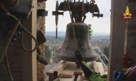 Messa in sicurezza del santuario di Santa Maria delle Vergini, rimosse tre campane