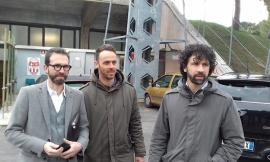 Questione stipendi, Damiano Tommasi in visita alla Maceratese: "C'è preoccupazione"