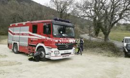 Cade rovinosamente dalla sua mountain bike a San Lorenzo di Treia: giovane portato in eliambulanza ad Ancona