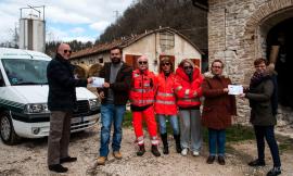 La Croce Verde di Macerata dona 8000 euro agli allevatori di Pieve Torina