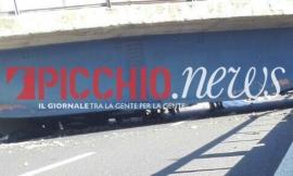 Ponte crollato sulla A14: i due coniugi sono morti sul colpo