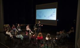 Unimc: studenti a lezione con Francesco Micheli