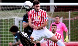 Maceratese, la doppietta del capitano Quadri manda al tappeto la Feralpisalò