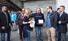 Il Cus Camerino a Parma per dire grazie ai "Crociati per Macerata"