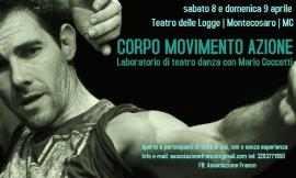 "Corpo, movimento e azione": laboratorio di danza con Mario Coccetti