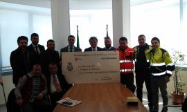Da Montescaglioso 10mila euro in dono a Tolentino per la ricostruzione