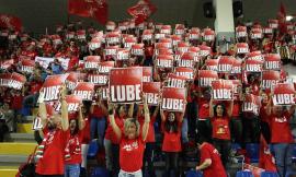 Volley, SuperLega: Eurosuole Forum da tutto esaurito per la finale scudetto Lube-Trento - FOTO e VIDEO