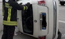 Serie di incidenti lungo le strade della provincia a Tolentino, Montefano e Cingoli