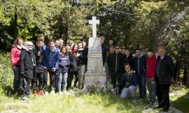Gli studenti dell'IPSIA di Camerino sui sentieri della Resistenza con l'Anpi