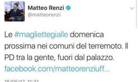 Magliette gialle nelle zone del terremoto? Comi e Sciapichetti, evitate un gesto davvero di pessimo gusto