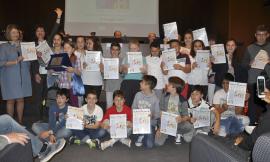 Progetto "Il giornale della scuola": premiati gli alunni della V C dell’I.C. G. Leopardi di Potenza Picena