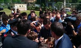In centinaia per Javier Zanetti a Tolentino