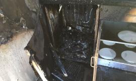 Porto Potenza Picena, un principio d'incendio si è sviluppato oggi in uno dei villini del Nuovo Natural Village