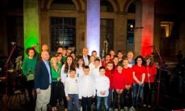 Gemellaggio "Banda Musicale Salvadei" e "Banda Città di Castignano": una serata magica a Villa Potenza