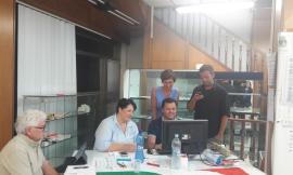 I vertici regionali del Pd nella sede di Corvatta: c'è fiducia nell'esito del ballottaggio