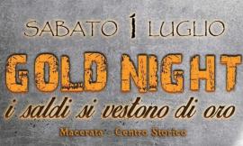"Gold Night": a Macerata la notte dei saldi si veste a festa