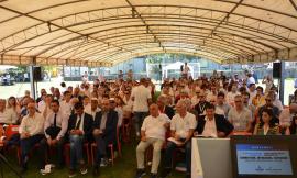 Pronta a settembre la nuova scuola di Pieve Torina grazie a tre imprenditori anconetani