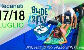 A Recanati arriva lo slide & fly, due giorni con il maxy scivolo acquatico