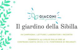 Domenica 23 luglio a Fontenoce di Recanati arriva "Il giardino della Sibilla"