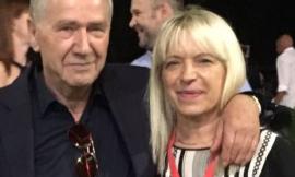 Il sindaco Piermattei alla festa dei 50 anni della Lube