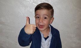 Auguri al piccolo Edoardo Perticarari per i suoi cinque anni