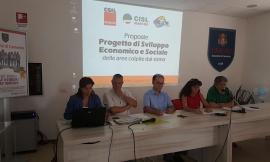 Cgil, Cisl e Uil, proposte per lo sviluppo economico e sociale delle aree colpite dal sisma