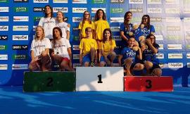 Ippocampo Civitanova, il gruppo di nuotatori degli Esordienti A chiude al 2° posto le finali regionali di Pesaro