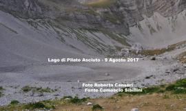 Monti Sibillini, il Lago di Pilato è completamente asciutto - FOTO