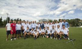 Ariedo Braida in visita al Tubaldi di Recanati