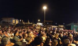 L'area portuale di Civitanova fa il pieno di presenze nella notte delle letture dantesche