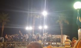 Applausi a Lido di Fermo per la banda/orchestra Città di Camerino