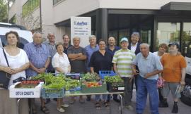 Macerata, dono di ortaggi coltivati negli Orti per anziani e delle scuole elementari e materne all’Anffas
