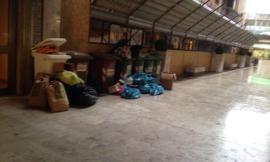 Galleria del Commercio, incuria e sporcizia all'indomani di San Giuliano: i residenti non ci stanno