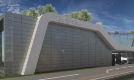Piediripa, in costruzione la nuova futuristica sede della Med Store