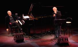 Gino Paoli e Danilo Rea in un concerto di solidarietà per Camerino