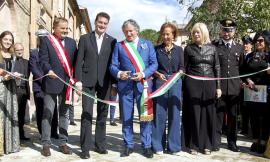 Tolentino, inaugurata la nuova pavimentazione del Ponte del Diavolo