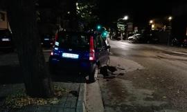 Identificata da carabinieri e polizia locale l'auto pirata della scorsa notte a Tolentino