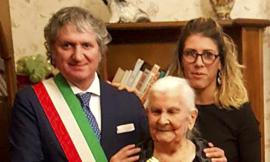 Tolentino festeggia i 100 anni della signora Bianchina Guglielmi
