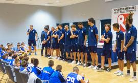Festa per la presentazione della Rossella Virtus Basket Civitanova